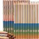 Mr. Pen Rainbow Pencils for Kids and Adults, 30 pcs, 4 Color in 1 Rainbow Colored Pencils Kids and Adults