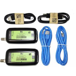 2 Pack - DIRECTV Broadband Deca Ethernet to Coax Adapter - Third Generation (with 2 USB Power Cables)