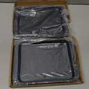 Little Small Baking Sheets Nonstick Set of 2 (9.5inch X 7.1inch) - SS&CC 8 Inch Nonstick Baking Toaster Oven Tray Cookie Sheets, 1 or 2 Person Household