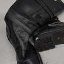 ACE SHOCK Mens Tall Boots Medieval Renaissance Pirate Cosplay Boot Halloween Costume Shoes, Size: 9