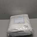 Sealy Luxury 100% Cotton Soft Top Layer, High Loft Comfort EternaLoft Fiberfill, Durable Stretch Corners Mattresses 18 Inches Deep Machine Washable Fitted Mattress Pad, King Size, White