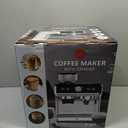 Espresso Machine with Grinder, 20 Bar Automatic Espresso Coffee Maker with Milk Frother for Home Barista, Professional Coffee Machine for Cappuccinos or Lattes, Gift for Dad Mom Coffee Lover