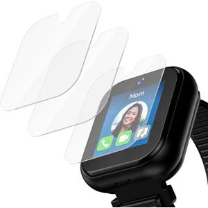 2 x Screen Protector Compatible with Sync Up Kids Watch 2, HD Tempered Glass, Touch Sensitive, Anti-Scratch, Full Coverage, Anti-Fingerprint (3 Pack)