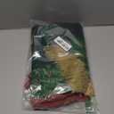 Lanpn Christmas Standard Pillowcase 20x54 Set of 2, Red Green Decorative Lumbar Pillow Cases 20 x 54 Long Rectangle Standard Shams Throw Bed Pillow Covers Xmas Cushion Cover 2 Pack