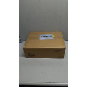 Masupu Nightstand, Mid-Century Modern Bedside Table with 2 Storage Drawer, Small Gold Frame Side End Table for Bedroom, Living Room, White