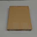 5x7 Picture Frame with Mat for 4x6, Wavy Edge Wooden Real Glass Photo Frame for Tabletop and Wall Hanging, Blue, 1 Pack