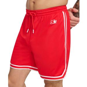 Starter Men's Quick Dry Lightweight Volley Swim Trunk (X-Large, Red)