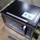 Toshiba Air Fryer Combo 4-in-1 Countertop Microwave Oven, Smart Sensor, Convection, Mute Function, Position Memory 13.6" Turntable, 1.5 Cu Ft, 1000W, Black, ML-EC42P(BS) (Black Stainless Steel)