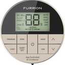 Furrion Enhanced Multi-Zone Wall Thermostat with App Control for Chill RV Air Conditioner Systems, Three Fan Speeds, Sleep Function, Auto Restart, LCD Digital Display, Backlight - 2022068580