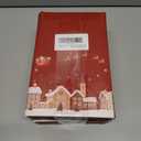 2 x Artscope Christmas Tree Snowman Throw Pillow Covers 18x18 Inch Set of 4, Let It Snow Holly Jolly Winter Hoilday Christmas Decoration Pillow Cases for Home Sofa Couch Decor-Pink