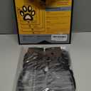 DOK TigerToes Premium Non-Slip Dog Socks for Hardwood Floors - Extra-Thick Grip That Works Even When Twisted - Prevents Licking, Slipping, and Great for Dog Paw Protection (X-Large) (Classic Grey)