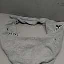 Dog Carrier Sling - Reversible Puppy Carrier Purse with Storage Pocket, Hand-Free Dog Sling Carrier for Carry Small Dogs and Cats, Travel Safety Harness, Dog and Cat Harness (Gray)