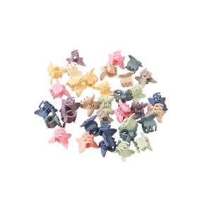 New 2025 10Pcs/Box Mini Cute Matte Hair Claw Clips For Women Barrettes Lovely Black Brown Colorful Hairclip Accessories Jewelry Fashion Trendy Creative Gift