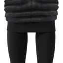 AHLW Winter Warm Fleece Lined Leggings for Women - High Waisted Thick Thermal Leggings Elastic Soft Comfortable Velvet Tights (Black)