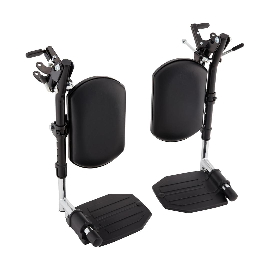 Invacare Wheelchair Elevating Legrest with Padded Calf Pads, Footrest with Swing Away Function, Adjustable Length, Tool-Free Installation, Designed for Invacare Wheelchair