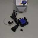 JAJALE 210 GPH Powerhead Submersible Pump - 3 in 1 Aquarium Fish Tank Pump with Oxygenation, Filtration & Water Cycling, 3.3 ft max lift, 15W (Blue; 1 Pack)