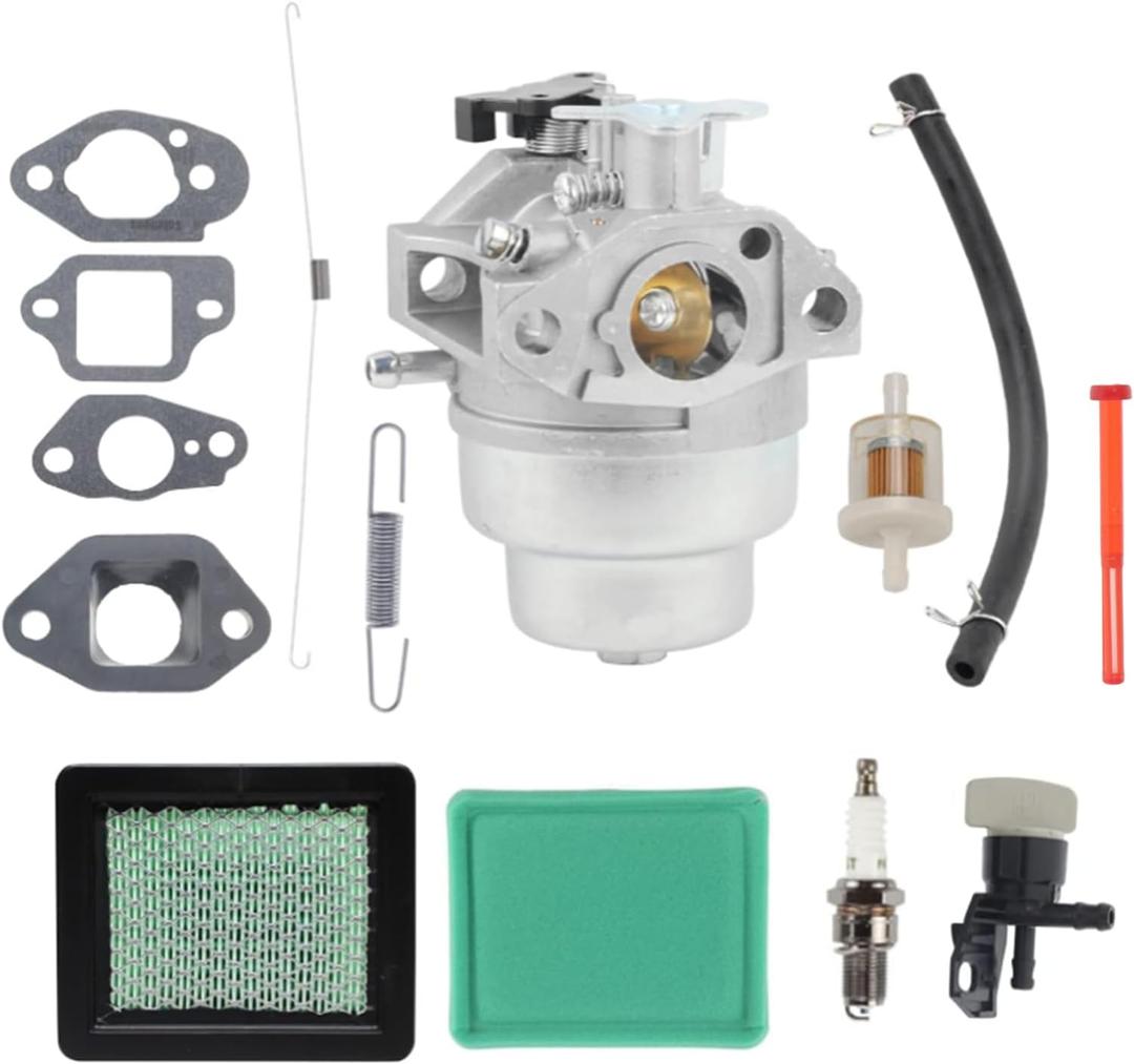 ANTO GCV 160 Carburetor for Honda GCV135 GCV160 Pressure Washer HRB216 HRR216 HRS216 HRT216 HRZ216 Lawn Mower with 16950-ZM0-003 Petcock Air Filter Kit