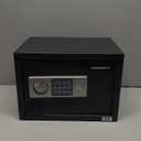 Safe for Home, 0.6 Cubic Feet Safety Box, Lock Box for Money, Jewelry, Documents and Guns, Digital Security Safe for Office, Hotel and Personal Use, 13.8"W x 9.8"D x 9.8"H