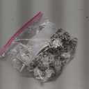 Barydat 40 Set Curtain Track Roller Hooks 0.59 inch Diameter Curtain Rail Ceiling Gliders Set Dual Wheel Roller Carriers for Ceiling Mounted Track with Stainless Steel Hooks