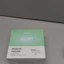 JOLLY PARTY 100 Pack 1ml Syringes with Caps, 1cc Syringe Needleless, Small Oral Syringe with Tip Cap Individually Wrapped for Scientific Labs, Liquid Measuring, Pet Feeding, Oil & Glue Dispenser