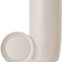 Simple Modern Travel Coffee Mug Tumbler with 360 Lid | Ceramic-Lined Insulated Stainless Steel Cold Brew Iced Coffee Cup | Gift for Women Men Her Him | Voyager Signature | 16oz | Almond Birch