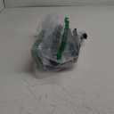 4 Tier Roll-Up Zipper Door Greenhouse Replacement Cover- 63 x 27 x 19 Inch Clear PVC Plant Greenhouse Cover for Gardening Plants Cold Frost Protection Wind Rain Proof (Frame NOT Include)