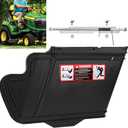 Braveboy Deck Discharge Chute Compatible with John Deere 48" 54" Decks 1025R 2025R GX325 Z425 Z445 - W/Installation Screws, Springs, etc