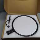 13" Selfie Ring Light with Stand and Phone Holder, 76" Tripod