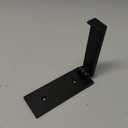 National Hardware N336-703 Reed Door Knocker, 4-3/4", Matte Black