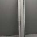 Persilux Blackout Cordless Zebra Blinds for Windows (35" W x 64" H, White) with Upgraded Cassette Free-Stop Dual Layers Sheer Roller Shades for Home and Office