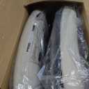 Marsail Criss Cross Chair with Wheels, Wide PU Leather Armless Desk Chair, Swivel & Height Adjustable Cross Legged Office Chair for Makeup, Small Spaces, Bedroom, Vanity (Beige)