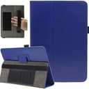 Universal 10 Inch Tablet Case, Universal 10.1 Inch Tablet Case, Viclowlpfe Protective Folio Stand Android Case for 9.6-11 Inch Tablet with Hand Strap and Cards Slots, Dark Blue