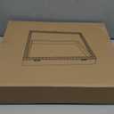 SZQINJI Shadow Box Frame 11x14 Deep Large Shadow Box Display Cases Wood Memory Box with Diamond Shape Door Vintage Lock for Graduation Medals Photos Baby Wedding Flower Pet Memorial Keepsakes Blue