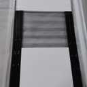 Dream On Me Synergy 5-in-1 Convertible Full-Size Baby Crib with Toddler, Day & Full Bed Conversion in Black, GreenGuard Gold & BSA, 3 Mattress Heights, Sustainable Pinewood