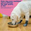 EXPAWLORER Anti Slip Dog Socks to Prevent Licking Paws, Dog Shoes for Hot Pavement, Dog Booties for Small Medium Large Senior Dogs, Traction Control Boots & Paw Protectors for Hardwood Floors