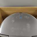 simplehuman 45 Liter / 12 Gallon Semi-Round Automatic Sensor Trash Can, Brushed Stainless Steel