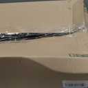 Foxelli Trekking Poles  Lightweight Collapsible Aircraft Grade Aluminum Hiking Poles with Cork Grips Quick Locks & All-Terrain Accessories  Pair of 2 (Black)