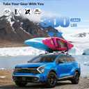 FengYu 300lb Roof Rack Cross Bars Compatible with Kia Sportage 2023-2026 X-Line AWD/Sportage X-Pro/Sportage X-Pro Prestige with Raised Side Rails, Heavy Duty Lockable Aluminum (Not for Flush Rails)