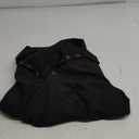 Karlywindow Men's Medieval Pirate Shirts Lace Up Stand Collar Wide Cuff Halloween Costume Shirt Tops (X-Large, Black)