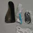 Leominor Water Flosser Pick for Teeth, 300ML Portable Oral Irrigator Upgraded Tank Removable,IPX7 Waterproof, Rechargeable Travel Teeth Cleaner, Professional Electric Flossing Machine (Black)