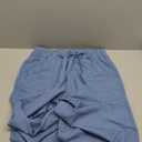 GRACE KARIN Womens Elastic High Waisted Palazzo Pants Casual Wide Leg Long Lounge Pant Trousers with Pocket Light Blue L