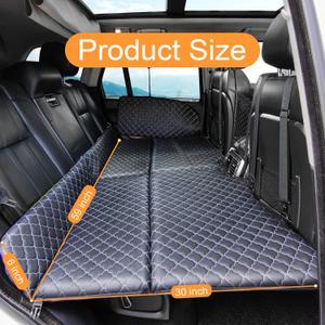 YASHINE Non Inflatable Truck Bed Air Mattress for Large Truck, Car Travel Camping Back Seat Extender for F150/RAM 1500/Silverado/Ranger/GMC/Tundra/Tacoma