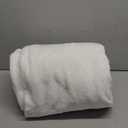 Bedsure GentleSoft Fleece Blankets Queen Size White - Bed Blanket Soft Lightweight Plush Fuzzy Cozy Luxury Microfiber, 90x90 inches