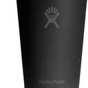 Hydro Flask All Around Tumbler Press-In Lid, Insulated Travel Mug, Stainless Steel Coffee Cup 16 Oz Tonal Black
