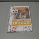 poefun Blackout Curtain Valances for Kitchen Windows - Tree Branches Printed Short Valances for Bedroom/Living Room/Bathroom/Farmhouse/Laundry with Rod Pocket 1 Panel 52 by 18 Inches Long, Grey