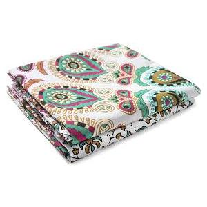 raajsee Mandala Tapestry Wall HANGINGS (White Brown Mandala, Queen 210 X 220 CMS)