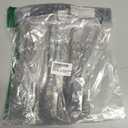 HOTEC BPA-Free Silicone Rubber Spatula Set, Grey, Set of 5