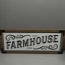 Patton Framed Metal Farmhouse Sign 11"×28"