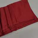Mayfair Linen 100% Cotton King Size Pillow Cases Set of 2-500 Thread Count Pillow Cases King Size Set of 2 (Burgundy), Luxuriously Soft Hotel Quality Sateen Weave Pillowcases, Crisp & Cool