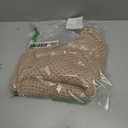 ZALL Tan Waffle Bath Mat,Super Absorbent Non Slip Bathroom Rug,Brown 18x30inch,Machine Washable Ultra Soft Floor Mats